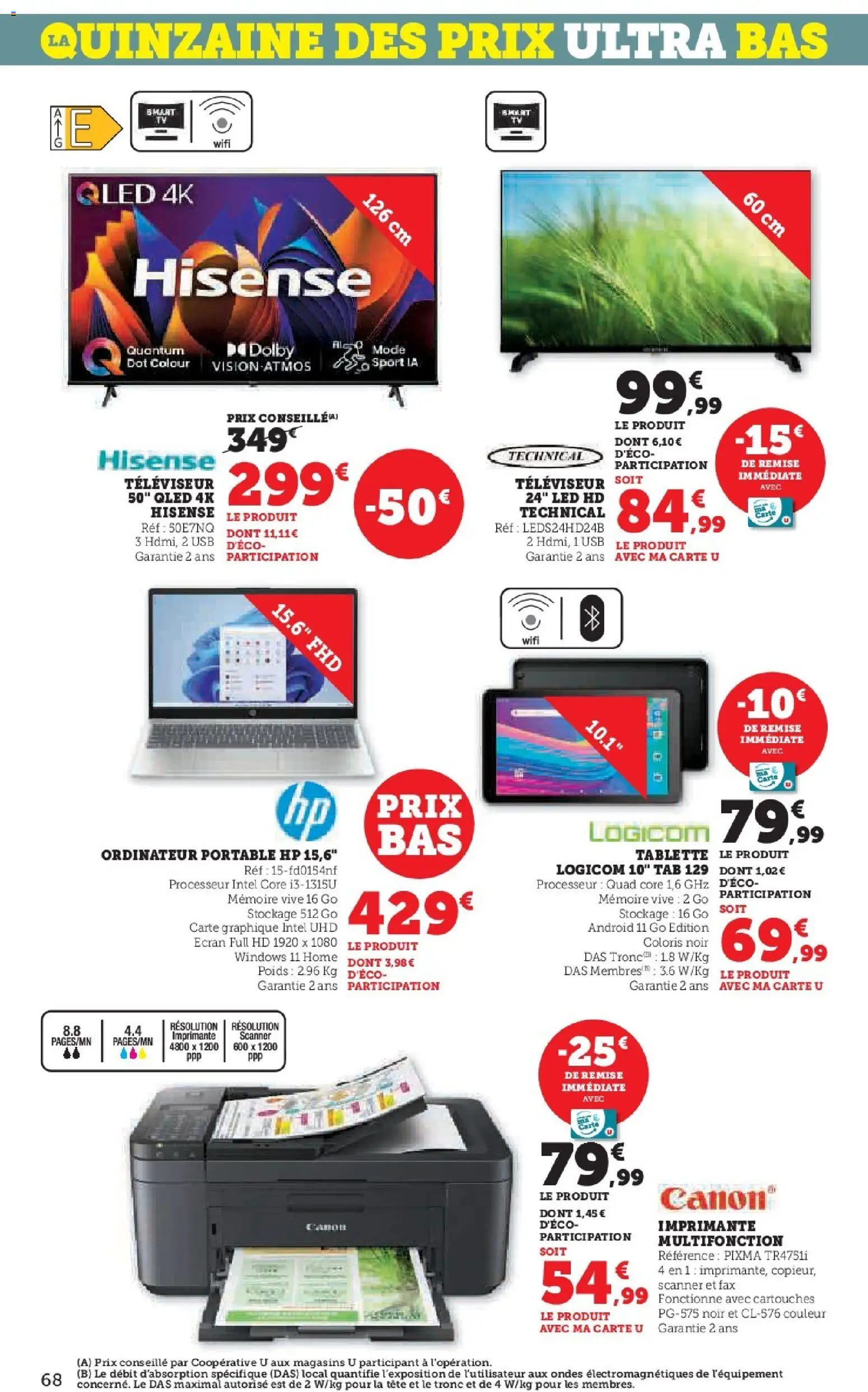 {H1} | Page: 68 | Produits: Tablette, Ordinateur, Poids, Portable