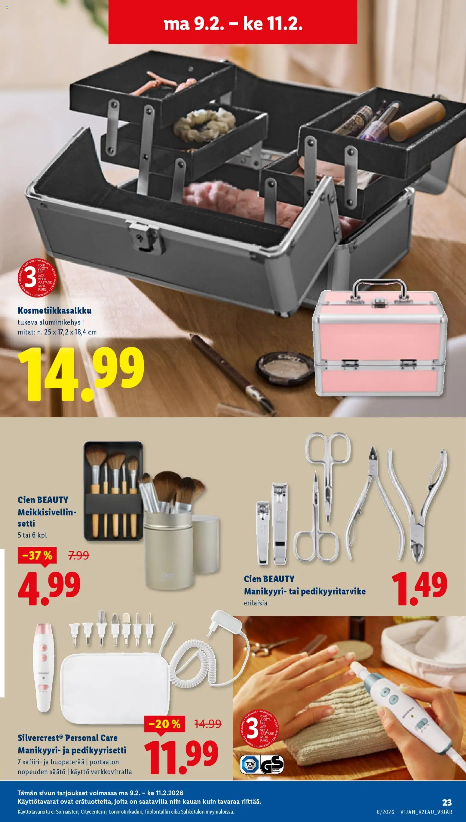 Lidl tarjoukset – voimassa 05.02.2026 alkaen | Sivu: 29