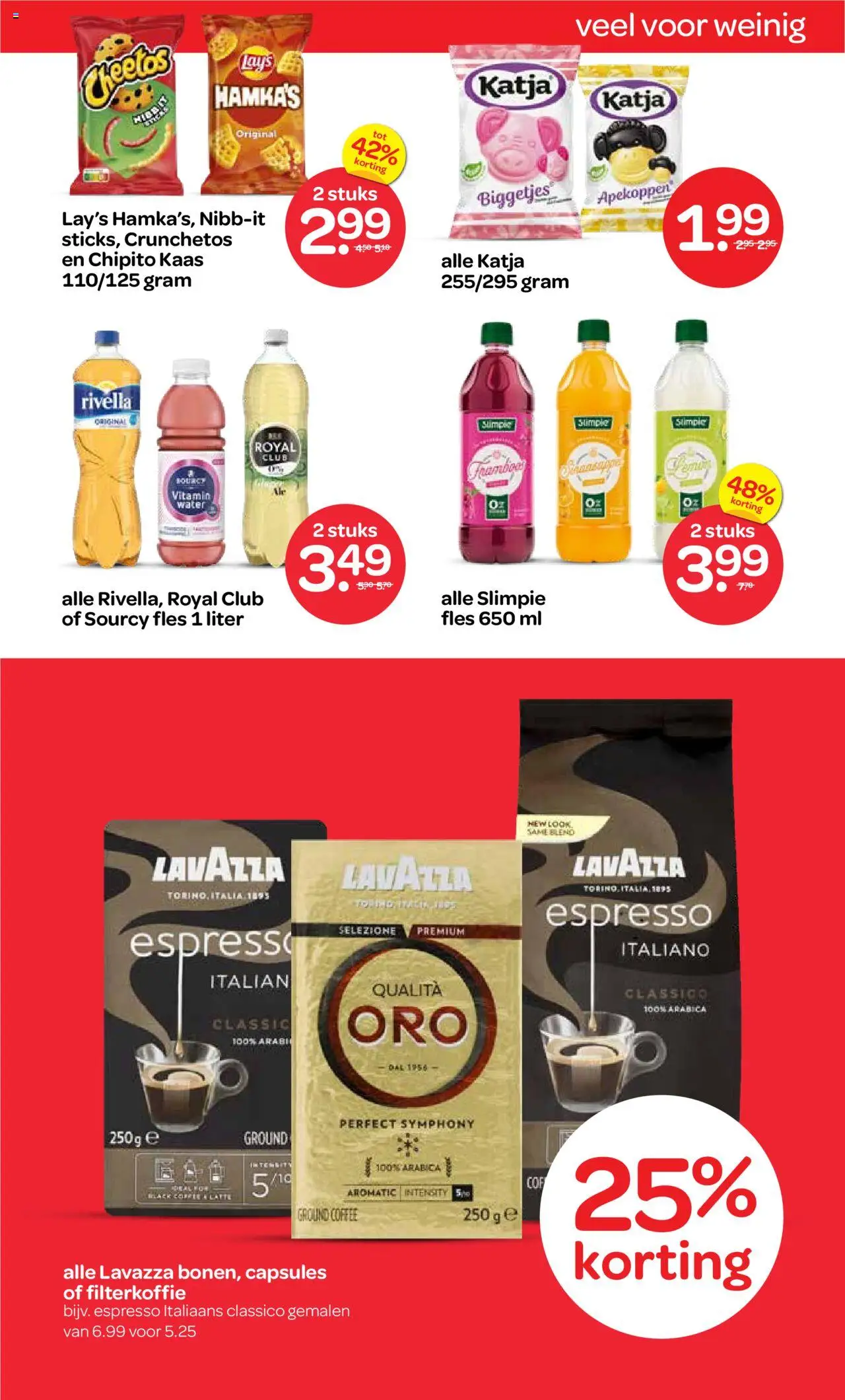  | Pagina: 12 | Producten: Kaas, Fles, Lavazza, Cheetos