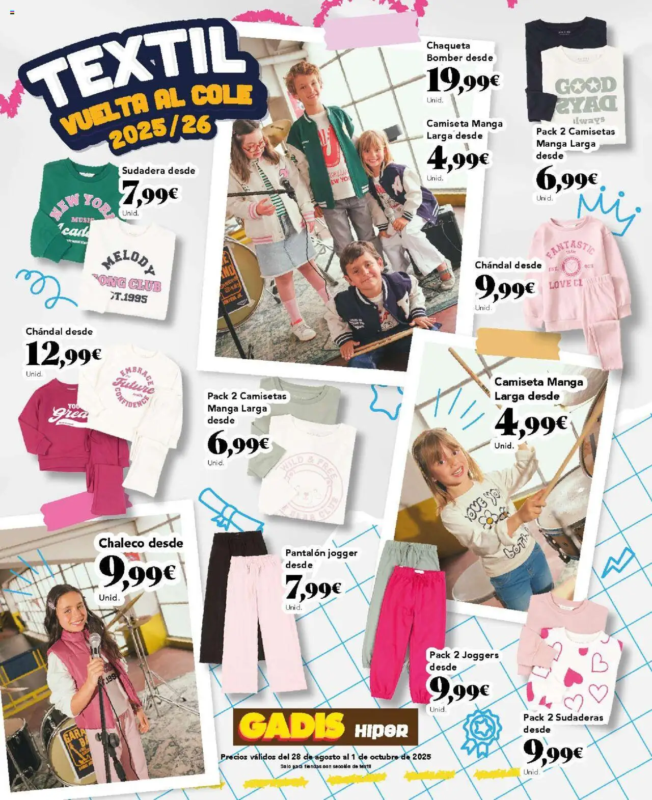 Gadis folleto │ válido desde el 28.08.2025 | Página: 2 | Productos: Sudadera, Chaleco, Chaqueta