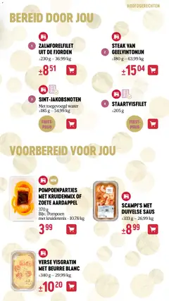 SCAMPI'S MET DUIVELSE SAUS, Scampi's met duivelse saus ±333 g - Voorbeeld van een folder van Delhaize, geldig van 13.11.2025 | Pagina: 21
