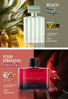 Offer preview "Oriflame Catalogue" | Page: 38 | Products: Eau de toilette
