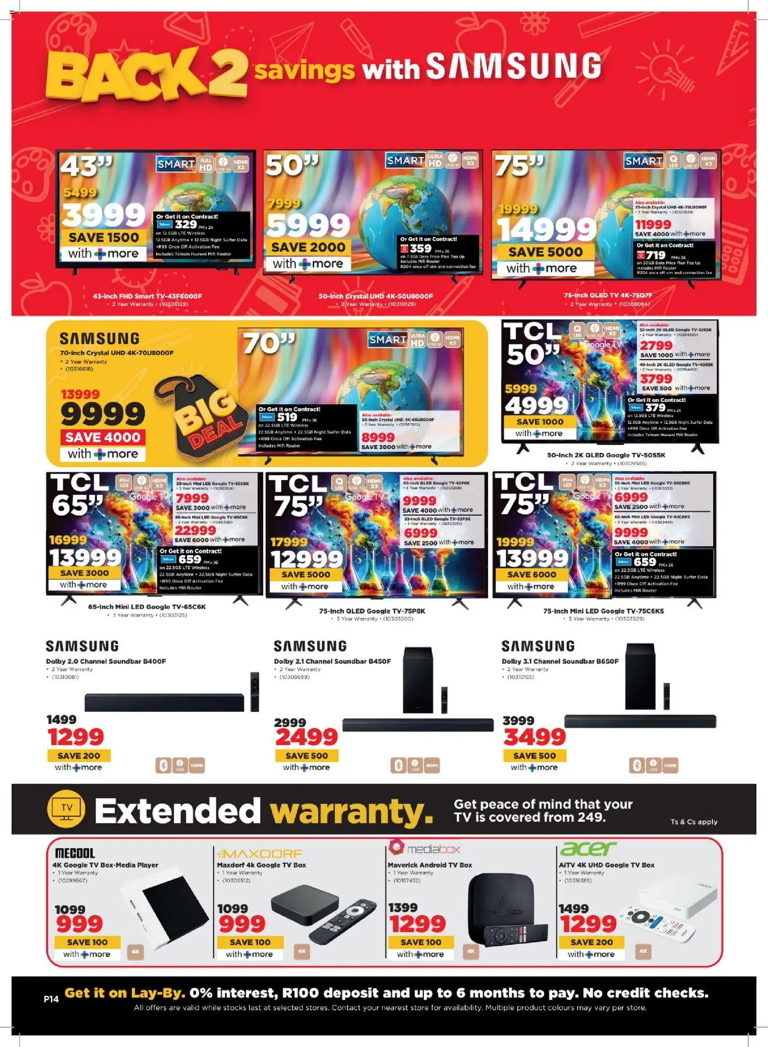 New HiFi Corp catalogue – valid from 29.12.2025 | Page: 14 | Products: Router, USB, TV, Soundbar