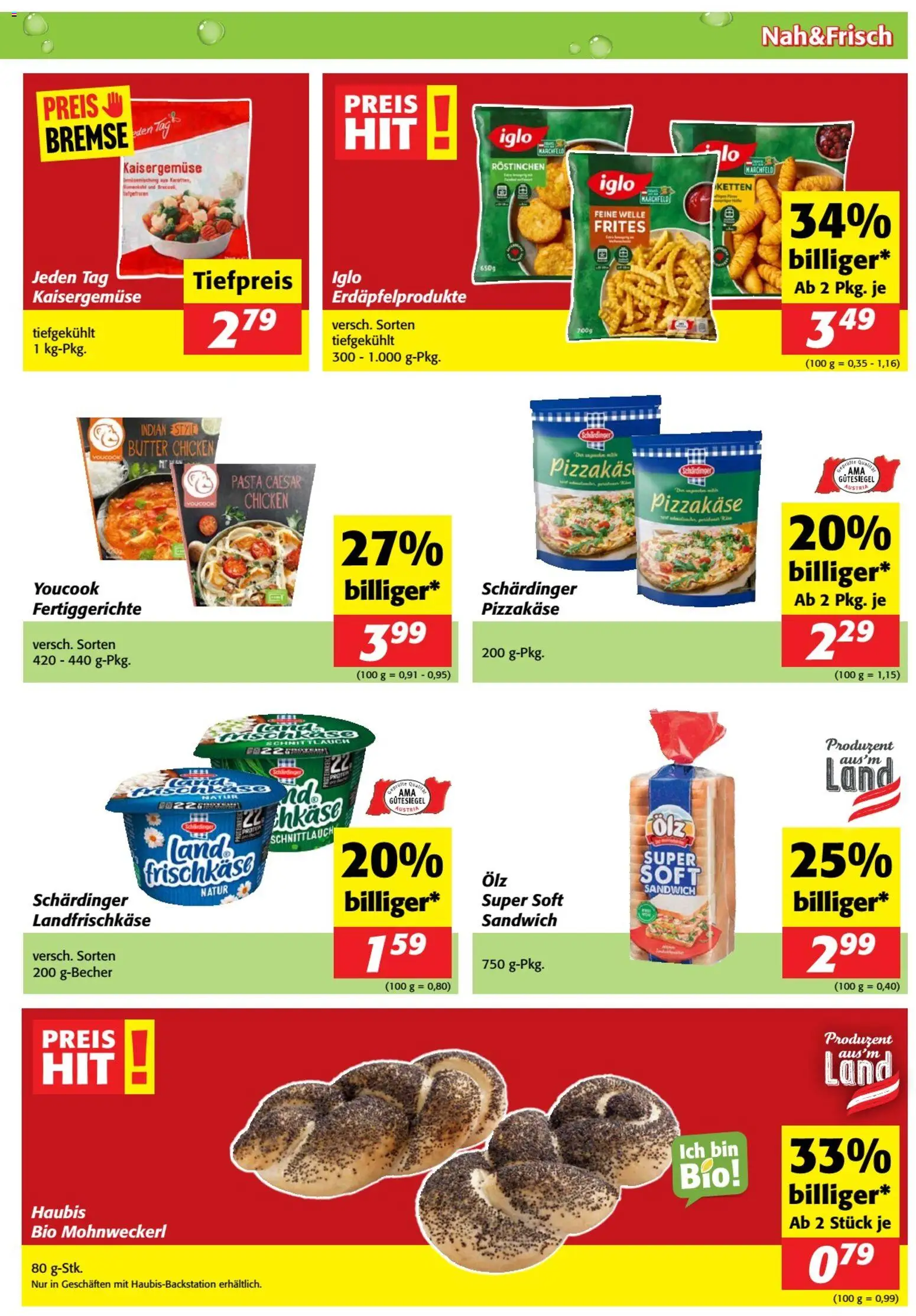 Nah und Frisch Flugblatt gültig ab 11.02.2026 | Seite: 5 | Produkte: Pasta, Fertiggerichte, Butter