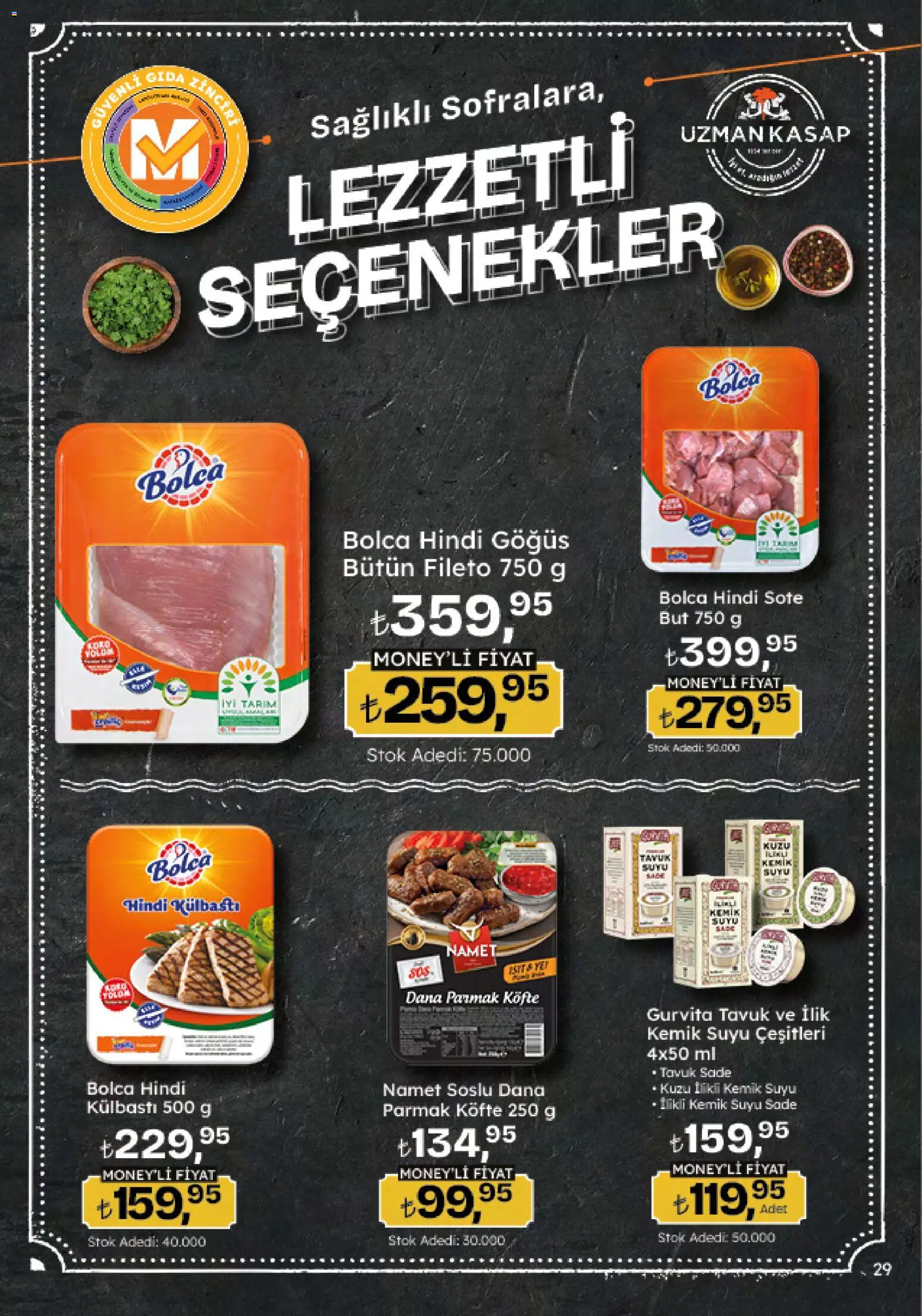 Migros Katalog - 5M Migroskop Dijital - 12.03.2026 tarihinden itibaren geçerlidir | Sayfa: 29 | Ürünler: Kemik suyu, Hindi göğüs