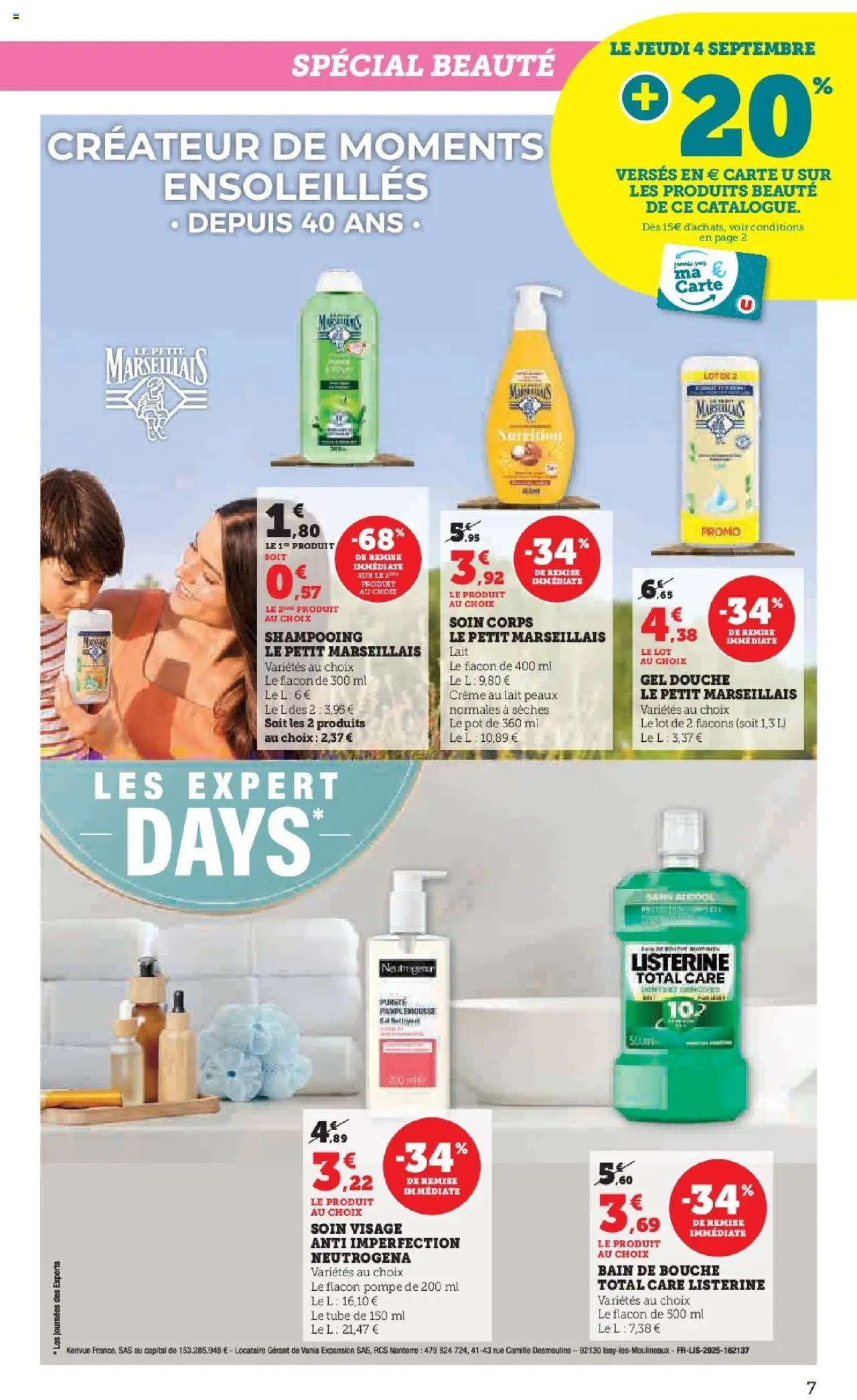  | Page: 7 | Produits: Produits beauté, Shampooing, Gel douche, Douche