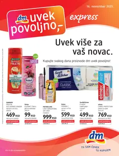 DM Drogerie ekspres katalog - pregled DM Drogerie kataloga - važi od 16.11.2025