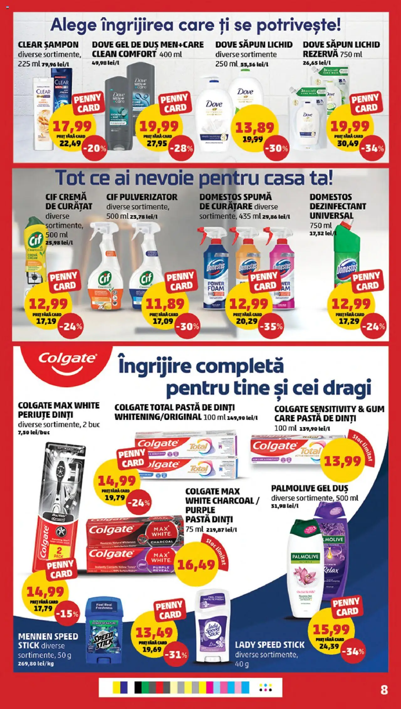 Noul catalog PENNY – valabil de la 15.10.2025 | Pagină: 8 | Produse: Pomelo, Săpun, Pastă de dinți, Săpun lichid