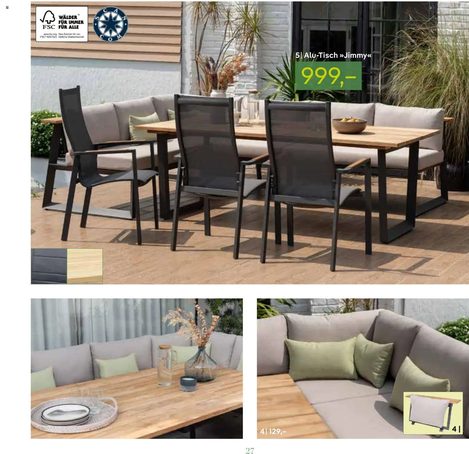 Pflanzen-Kölle GARTENMÖBEL 2026 – gültig ab 07.03.2026 | Seite: 27