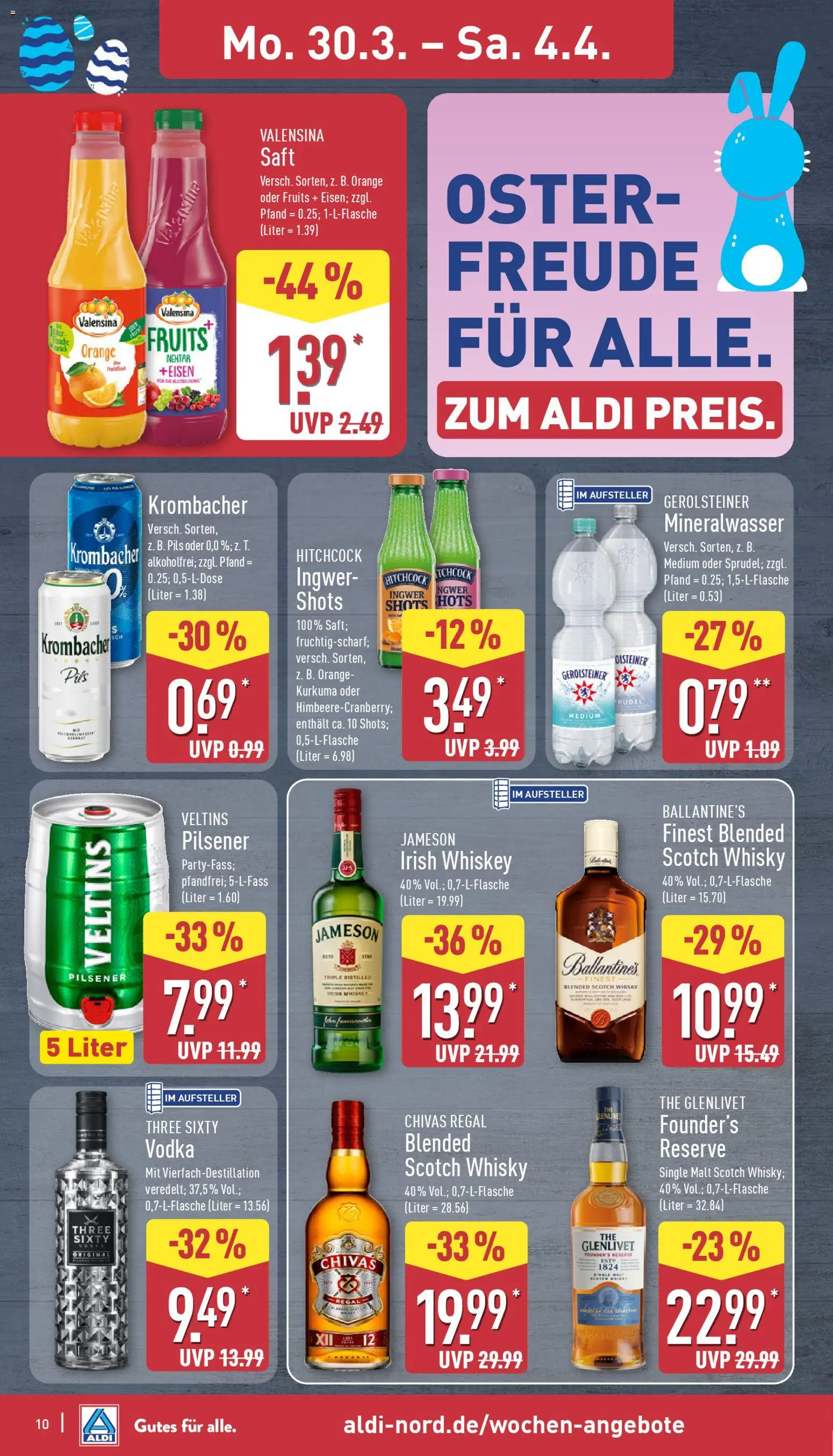 Aldi Prospekt 	 – gültig ab 30.03.2026 | Seite: 10