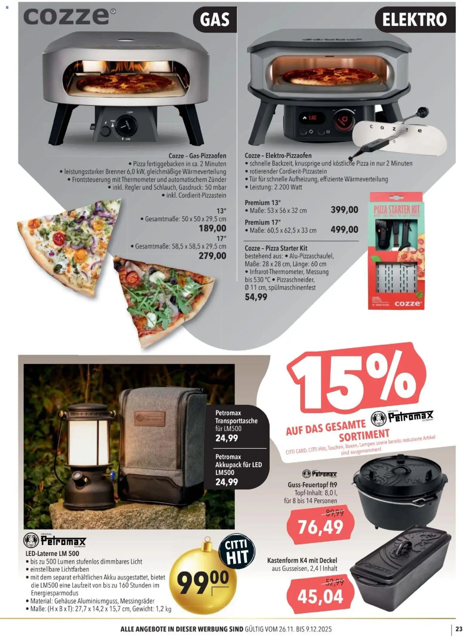 CITTI tilbudsavis – gyldig fra 25.11.2025 | Side: 23 | Produkter: Pizza