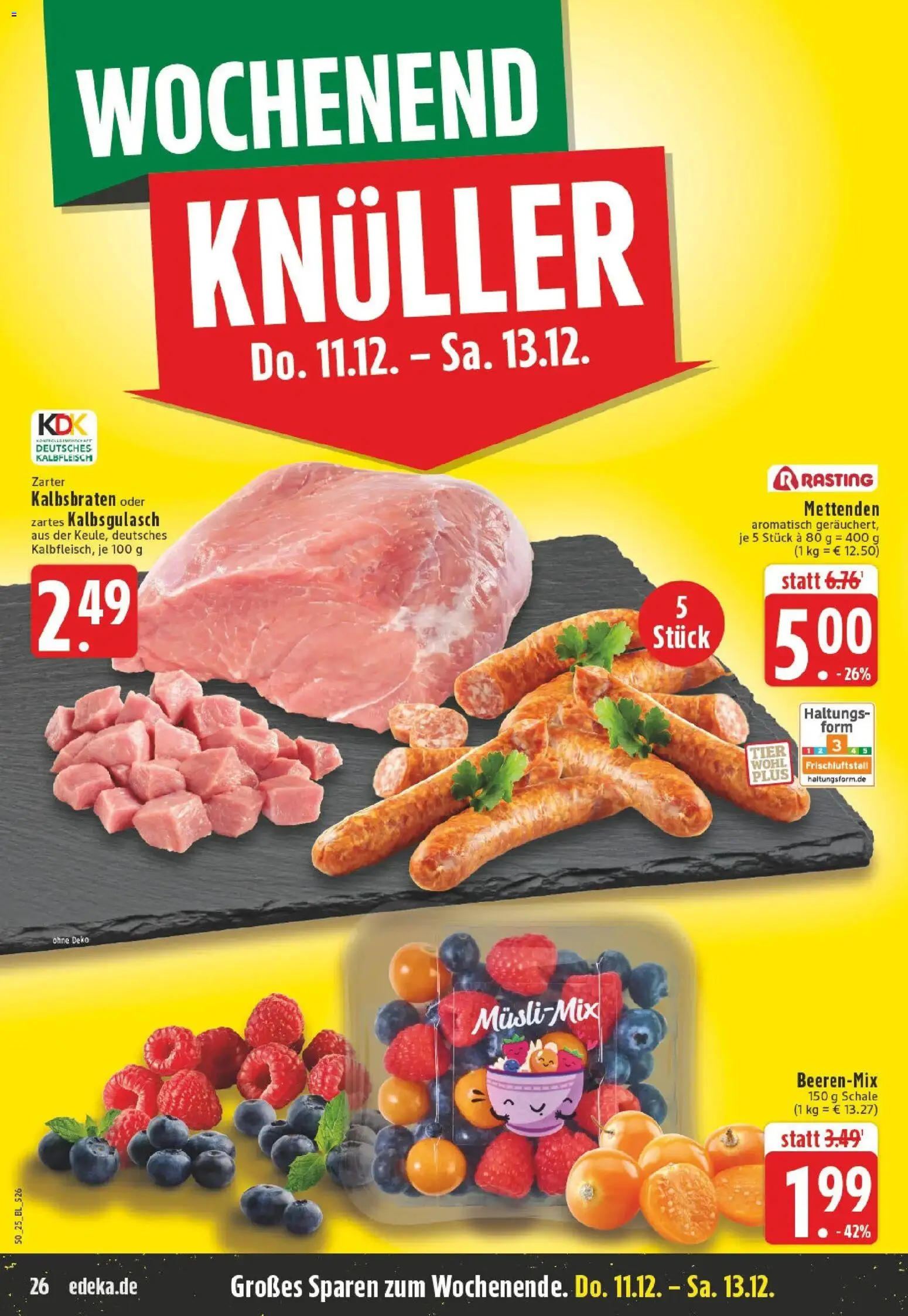 Edeka prospekt Kerken-Nieukerk	 – gültig ab 07.12.2025 | Seite: 26 | Produkte: Musli