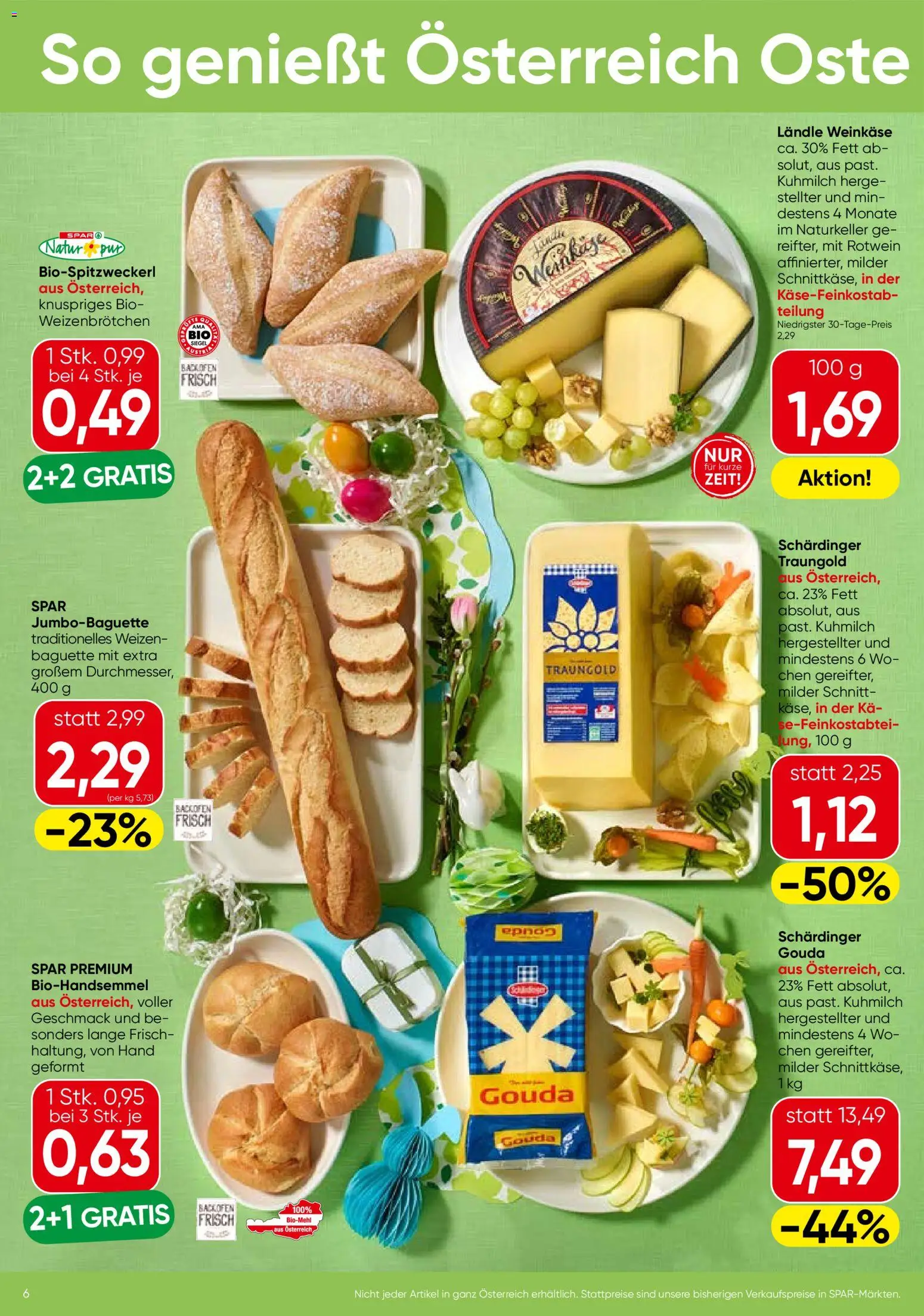 Spar Flugblatt - Burgenland gültig ab 31.03.2026 | Seite: 6 | Produkte: Jääkaappipakastin