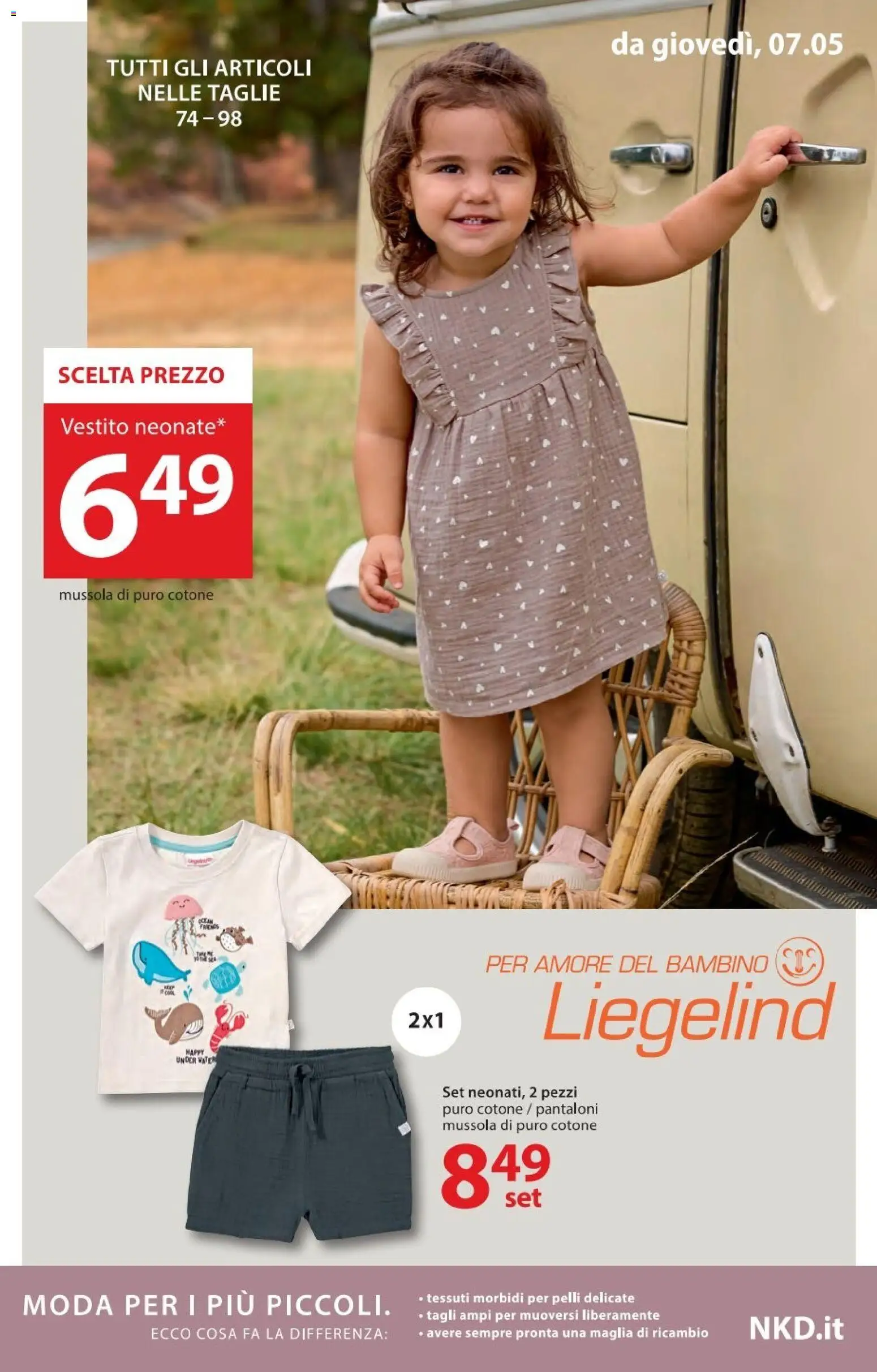 Volantino NKD del 07.05.2026 | Pagina: 7 | Prodotti: Pantaloni, Vestito