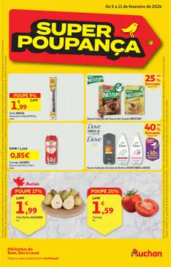 Pré-visualização Auchan folheto válido de 05.02.2026
