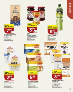 Pogląd oferty "Chata Polska gazetka" - ważna od 09.04.2026 | Strona: 19 | Produkty: Pieczywo chrupkie, Dżem, Cukier trzcinowy, Cukier