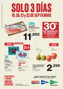 Vista previa Supercor Península y Baleares válido desde el 19.09.2025