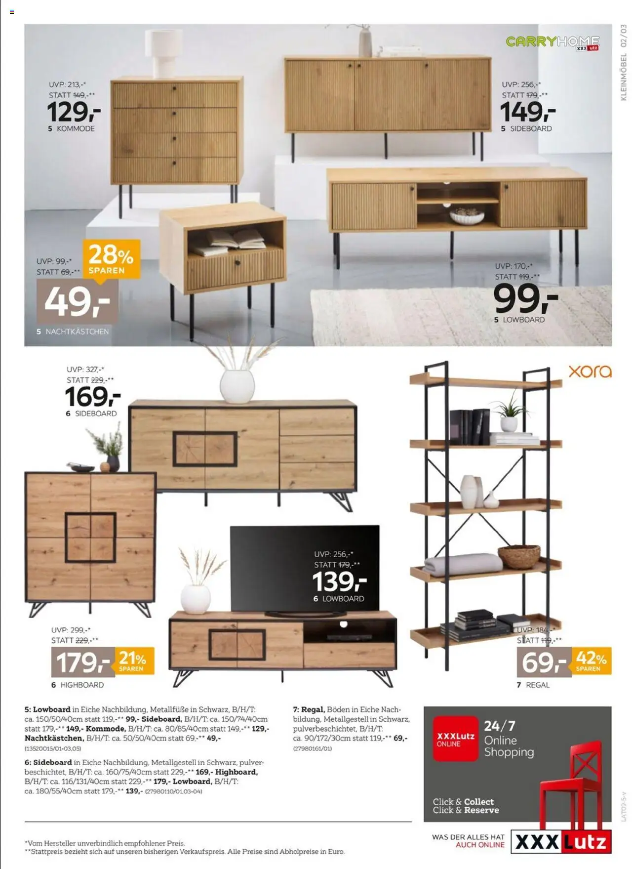 XXXLutz MwSt. geschenkt gültig ab 16.09.2025 | Seite: 3 | Produkte: Kommode, Regal