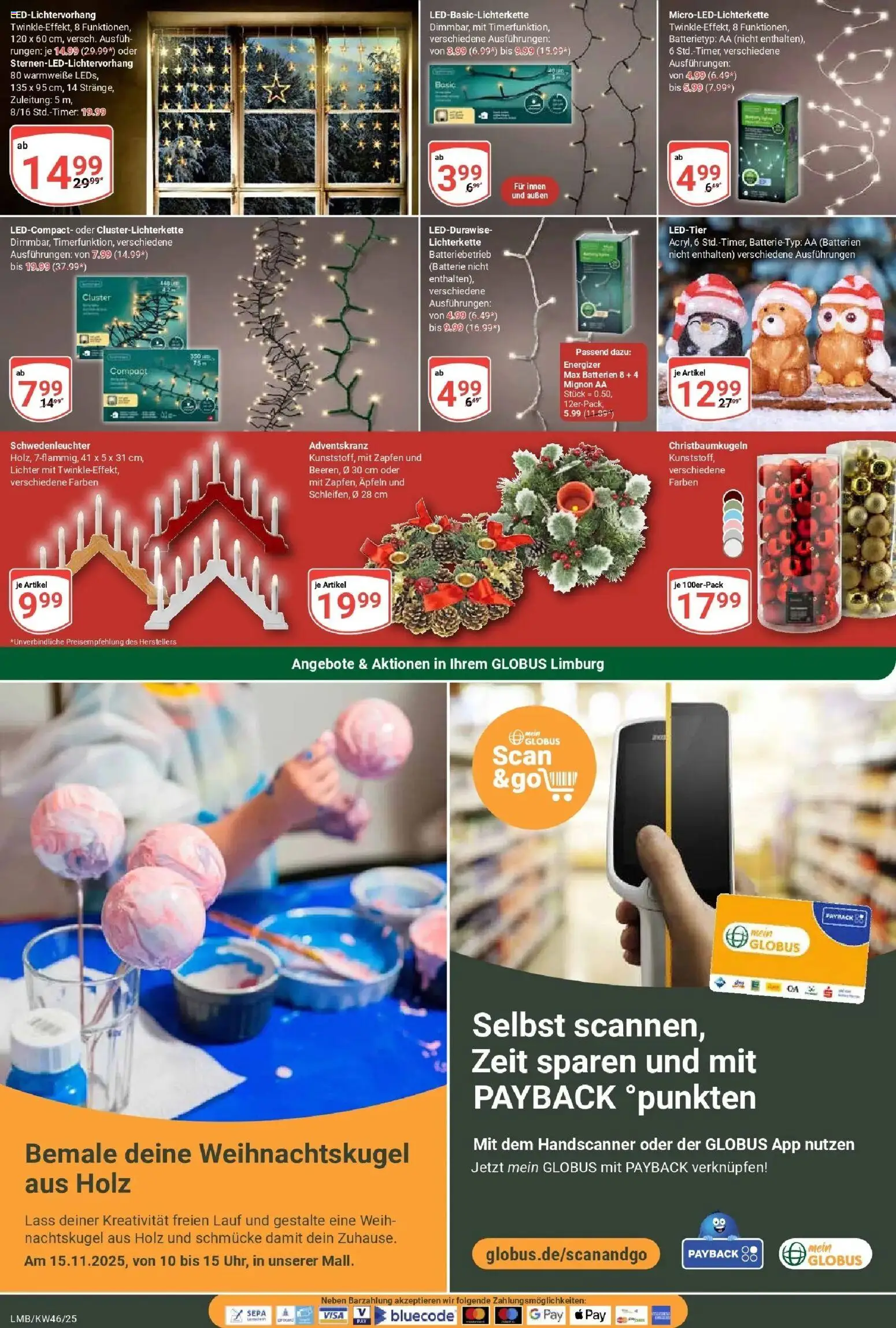 Globus prospekt Limburg	 – gültig ab 10.11.2025 | Seite: 26 | Produkte: Batterien, Batterie