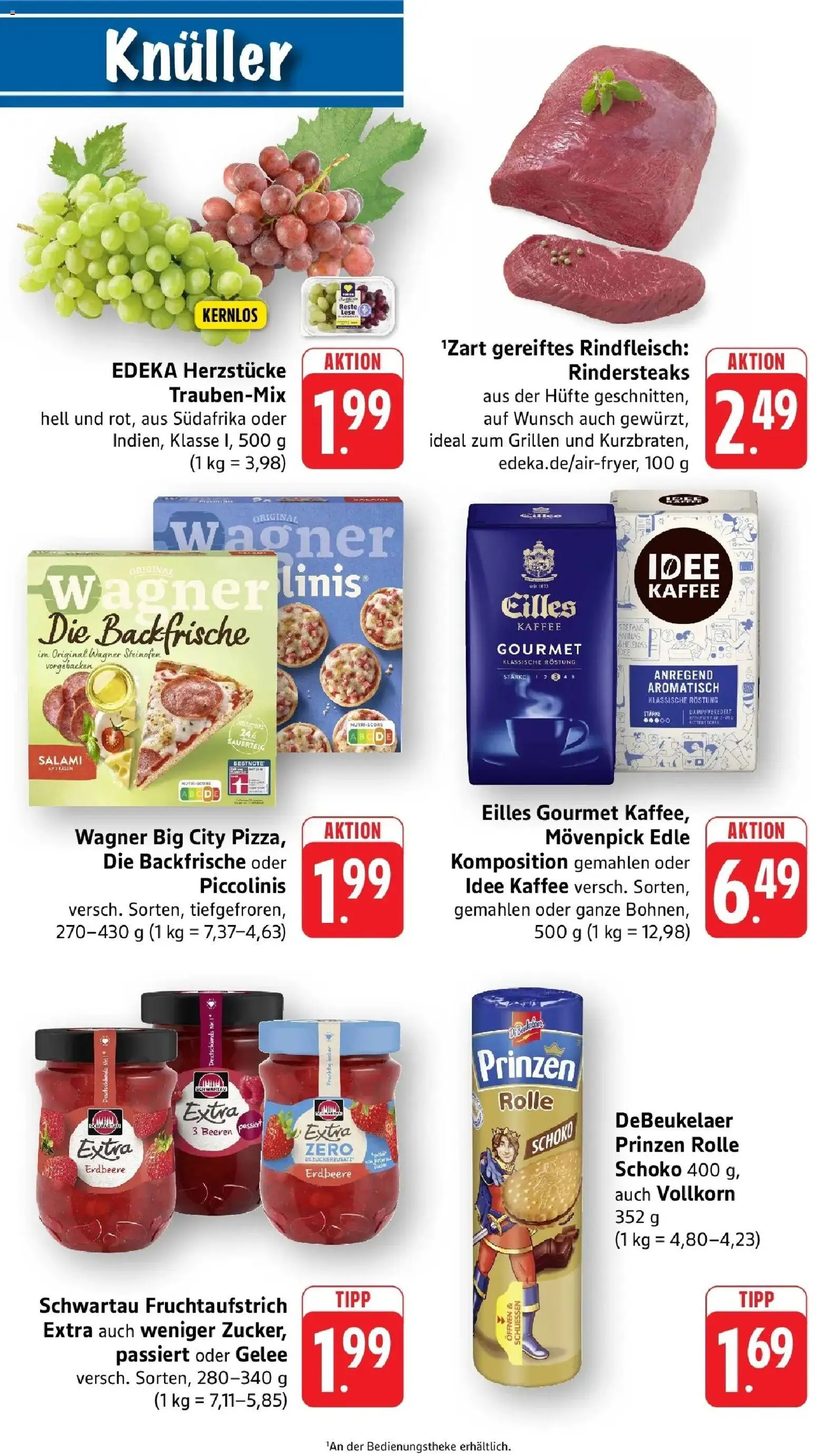 Edeka prospekt Offenburg-Zunsweier	 – gültig ab 05.04.2026 | Seite: 9 | Produkte: Idee kaffee, Kaffee, Salami, Schwartau extra