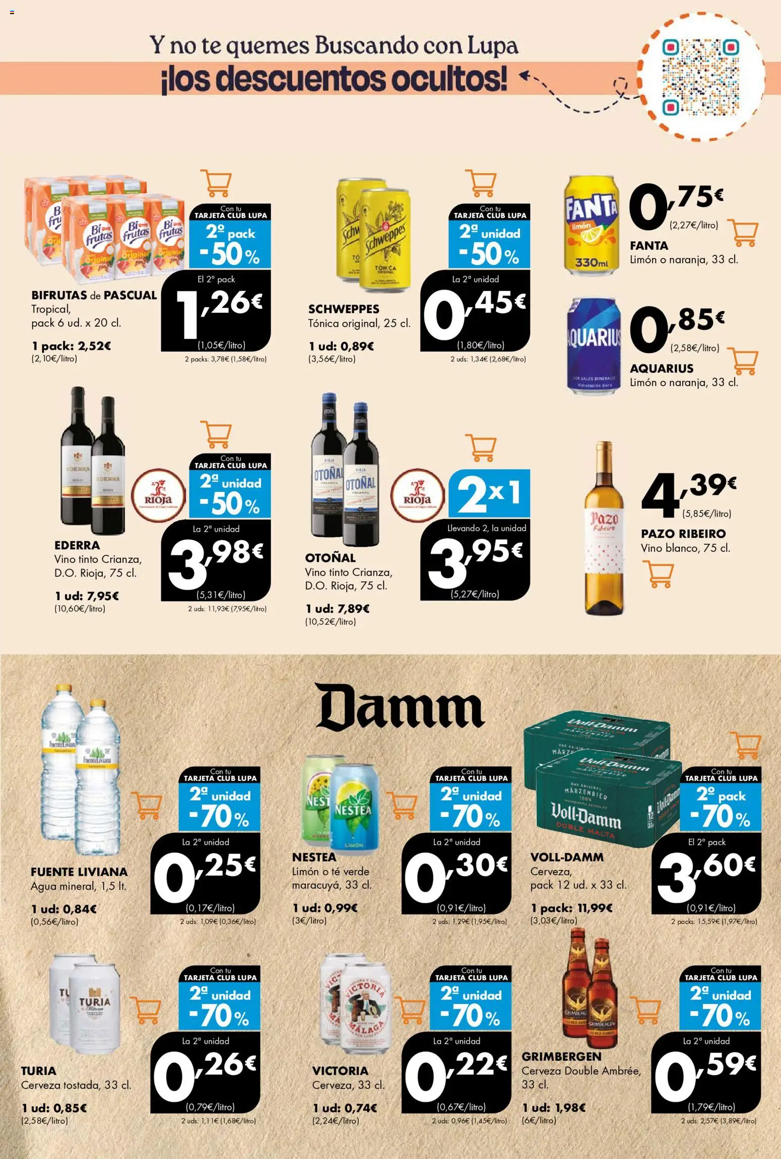 Lupa Supermercados folleto │ válido desde el 30.10.2025 | Página: 9 | Productos: Vino, Cerveza, Té