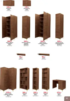 Pogląd oferty "Bodzio Katalog" - ważna od 01.04.2026 | Strona: 49 | Produkty: Szafa, Biurko, Szafa Narożna, Regał
