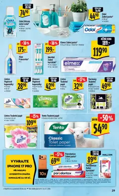 Náhled letáku Albert leták - Hypermarket od 14.01.2026 | Strana: 36 | Produkty: Meridol, Toaletní papír, Iphone, Alpa
