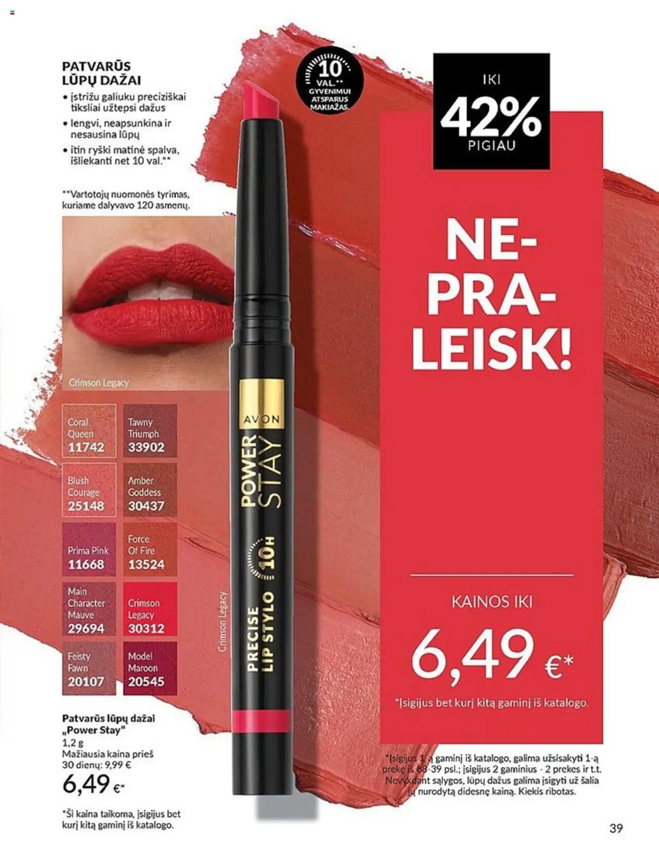 AVON leidinys│galioja nuo 01.07.2025 | Puslapis: 39