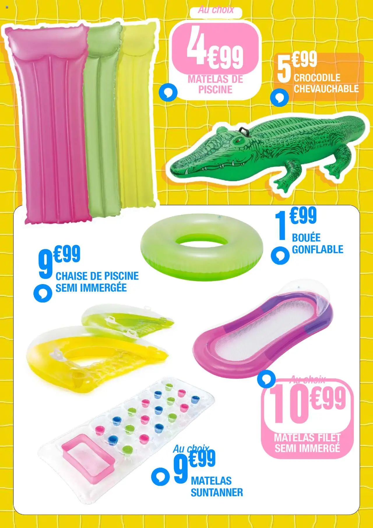  | Page: 7 | Produits: Bouée, Matelas, Chaise