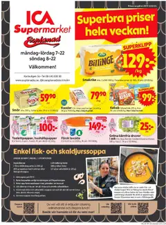 ICA Supermarket - Stockholm - Förhandsvisning av reklamblad från butik ICA Supermarket aktuell från 29.09.2025