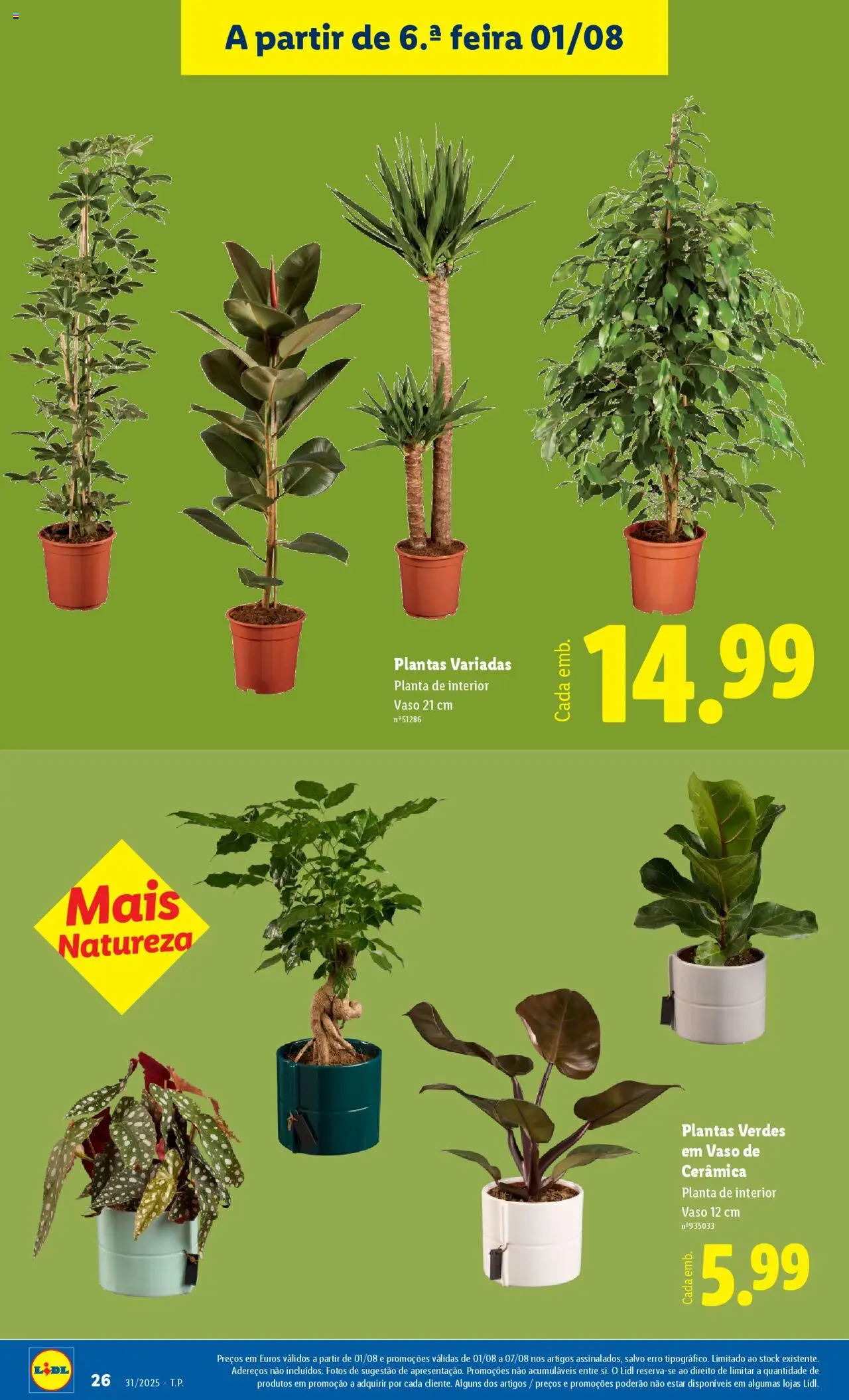 Lidl Novidades │ válido de 28.07.2025 | Página: 26 | Produtos: Vaso