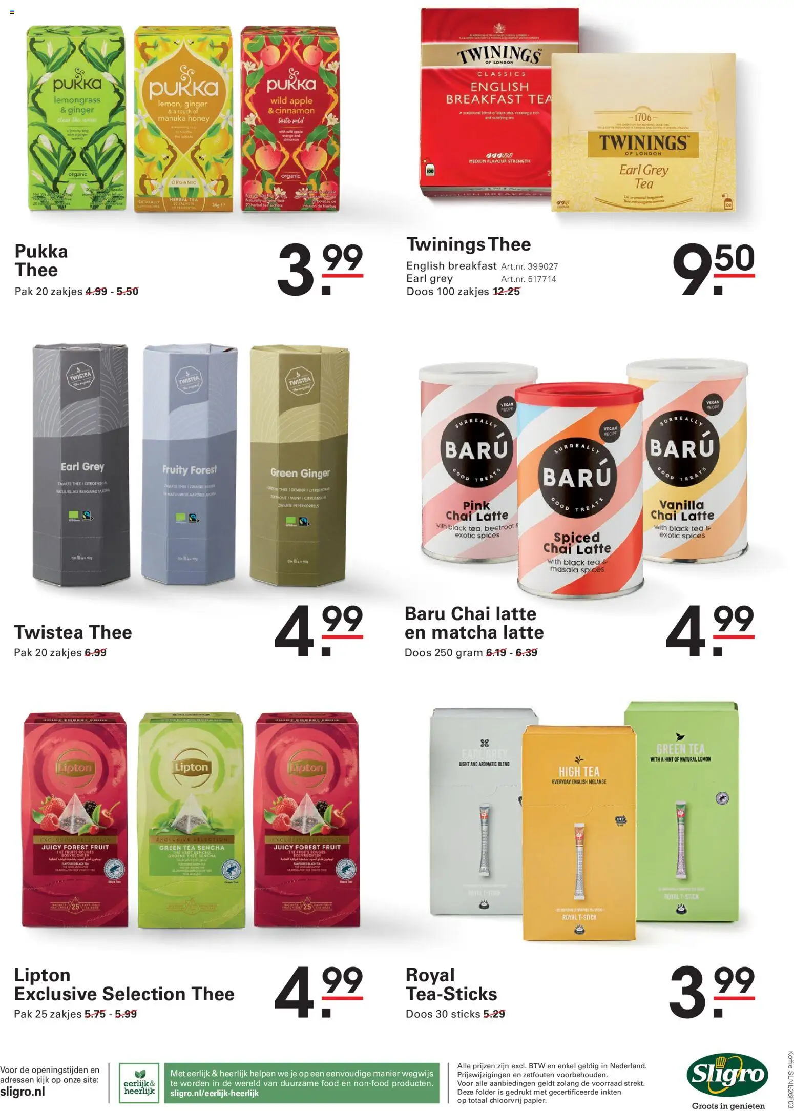 {H1} | Pagina: 46 | Producten: Thee, Fruit, Gember