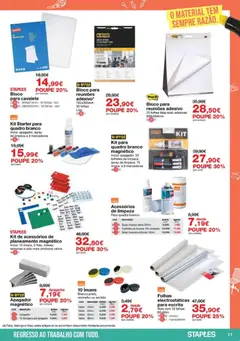 Pré-visualização Staples - Folheto Regresso ao Escritório 2026 válido de 05.01.2026 | Página: 11