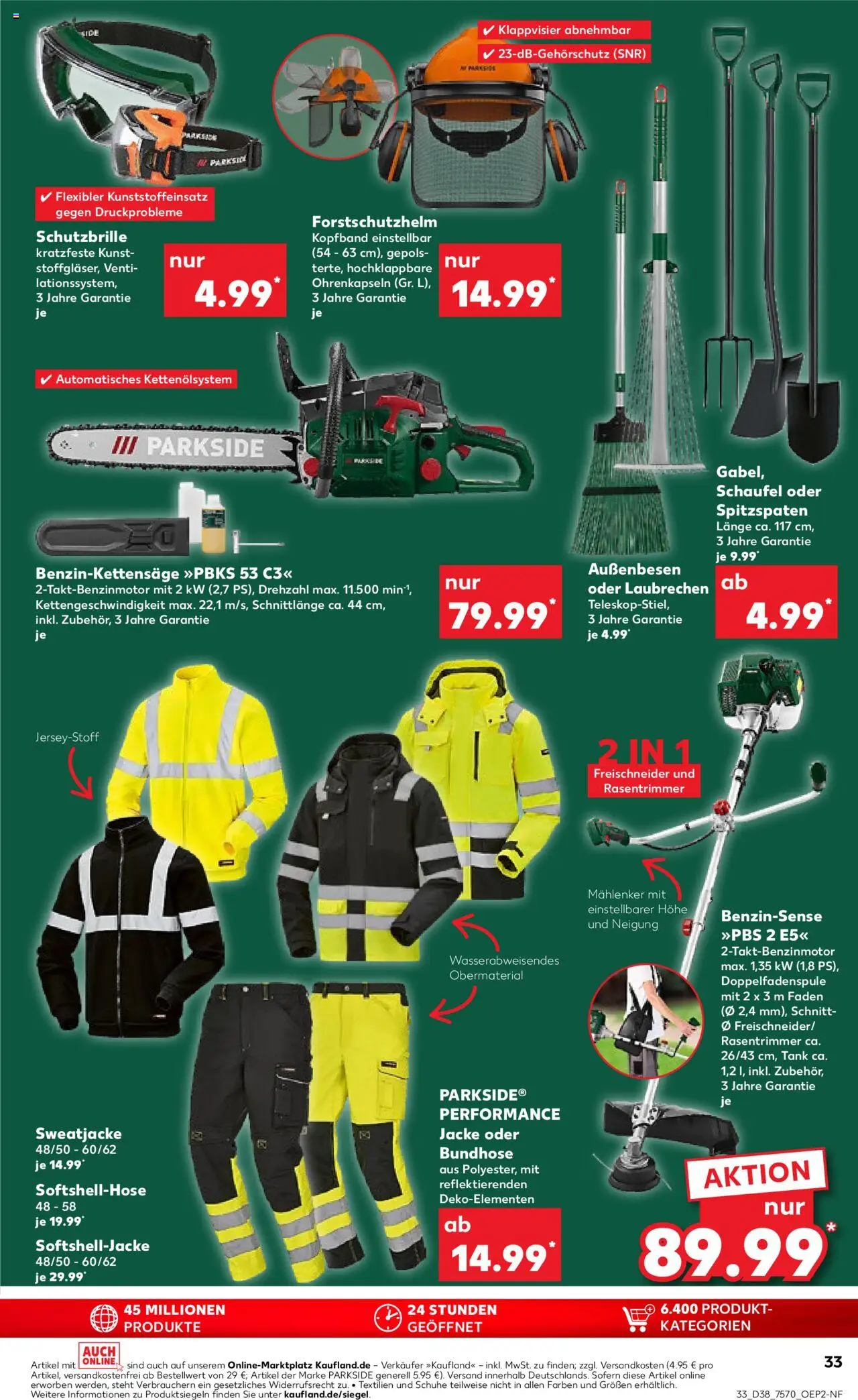Kaufland prospekt Bremen	 – gültig ab 18.09.2025 | Seite: 33 | Produkte: Sweatjacke, Sweatshirt, Jacke