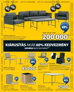 JYSK akciós ujság - amely érvényes a következő dátumtól: 30.07.2025 | Oldal: 3 | Termékek: Kerti szék, Asztal, Kisasztal, Kaspó