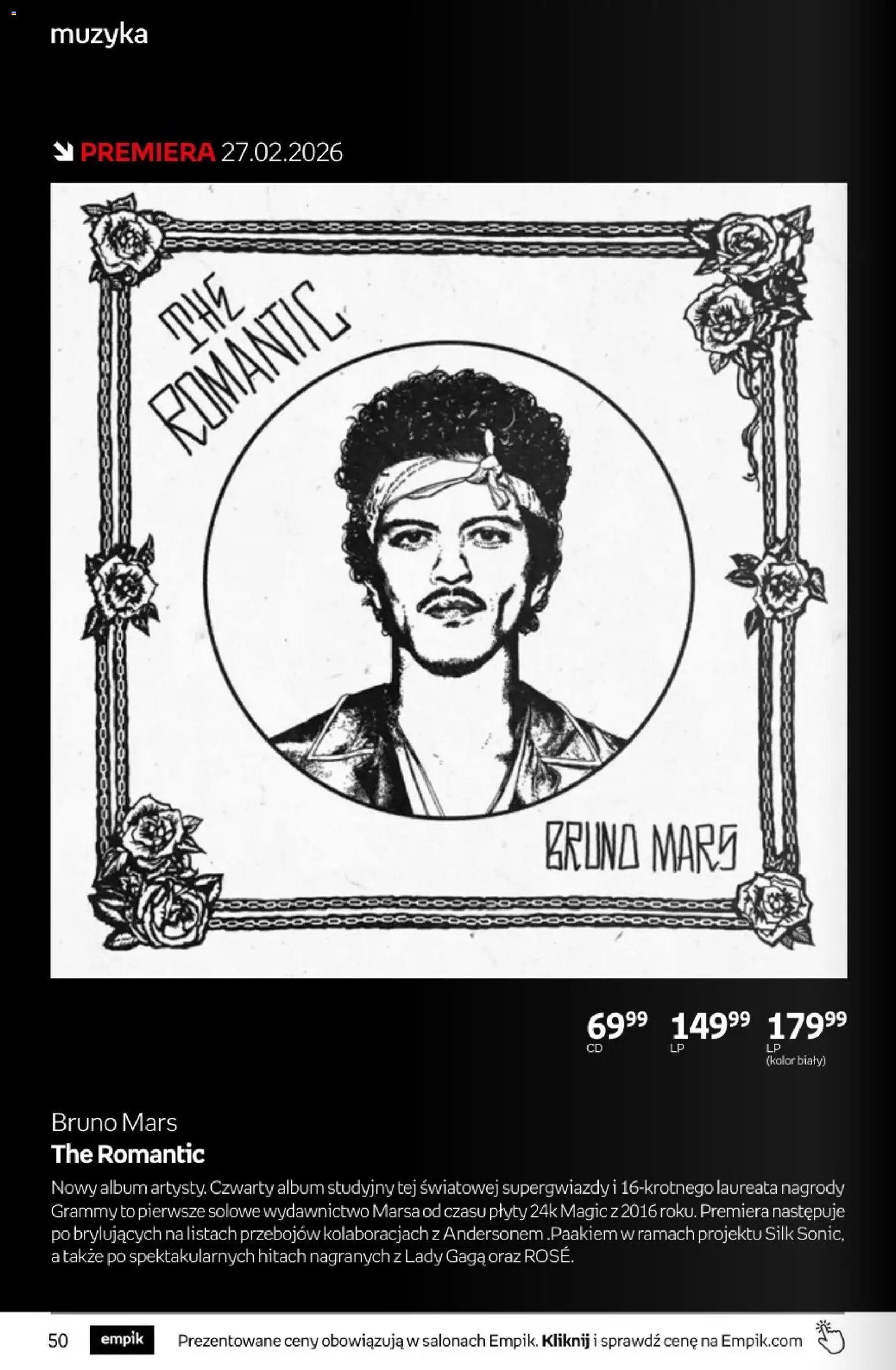 Empik promocje - Tom kultury Muzyka od 11.02.2026 | Strona: 2 | Produkty: Plyty