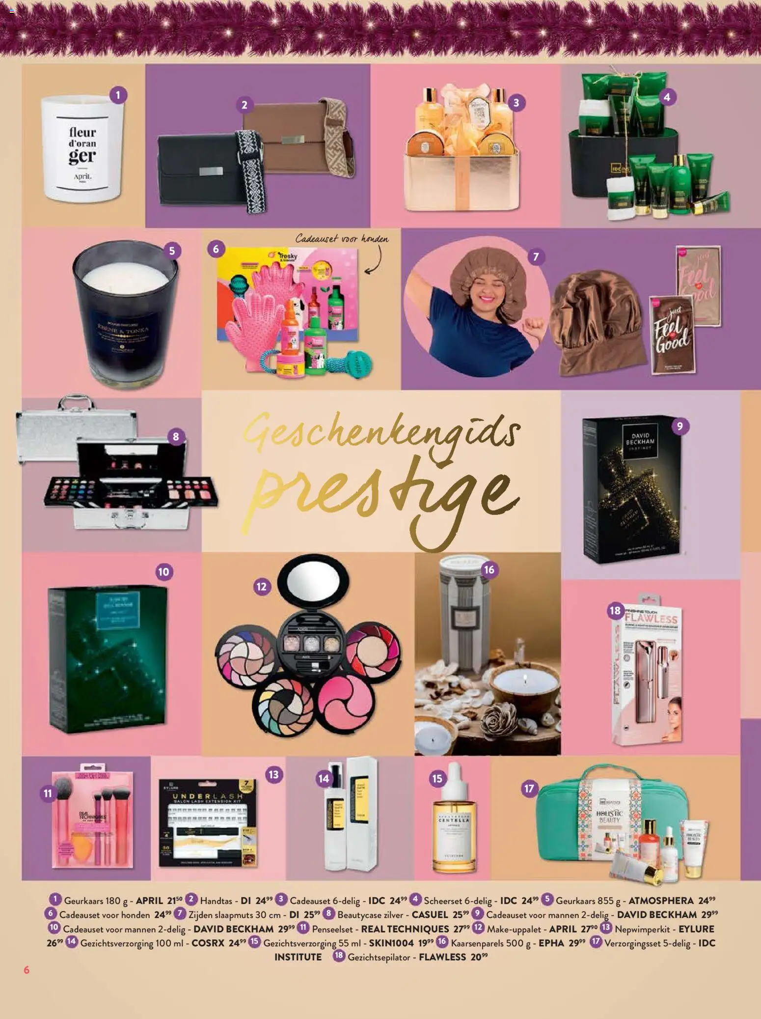 {H1} | Pagina: 6 | Producten: Handtas, Epilator, Kip