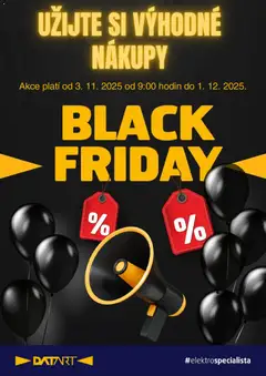 Náhled letáku Datart Black Friday od 03.11.2025