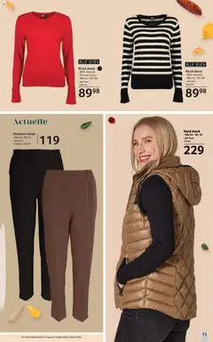 Ofertele Selgros valabile de la 19.09.2025 | Pagină: 11 | Produse: Bluză, Vestă, Pantaloni