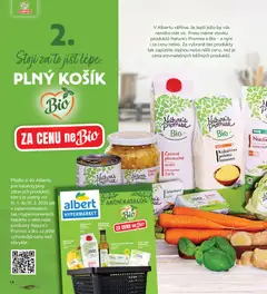 Náhled letáku Albert magazín od 01.01.2026 | Strana: 14 | Produkty: Vegan, Plnotučné mléko, Košík, Tofu