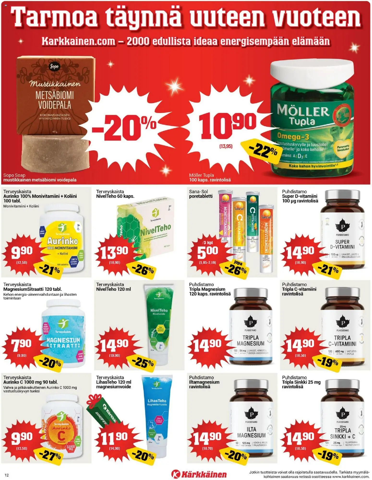 Kärkkäinen tarjoukset – voimassa 10.12.2025 alkaen | Sivu: 12