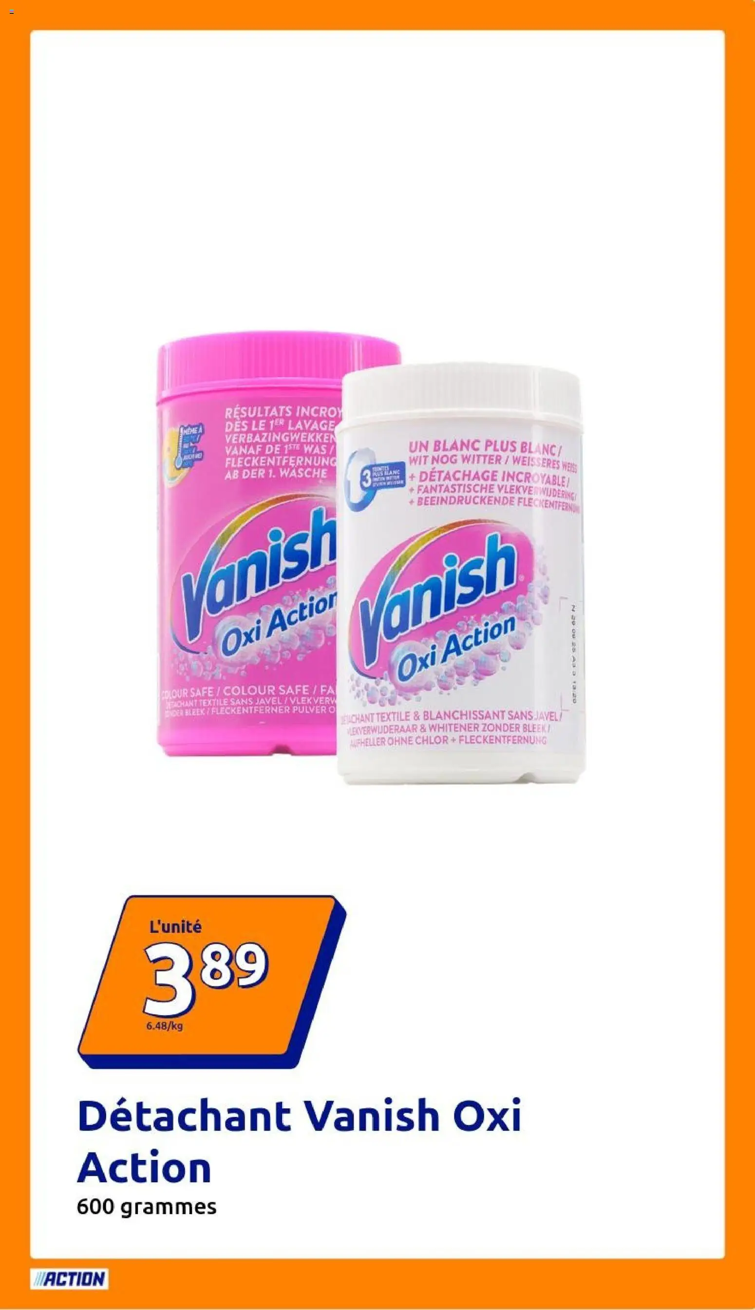 {H1} | Page: 3 | Produits: Détachant