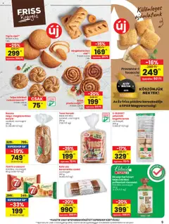 Spar akciós ujság - amely érvényes a következő dátumtól: 31.07.2025 | Oldal: 9