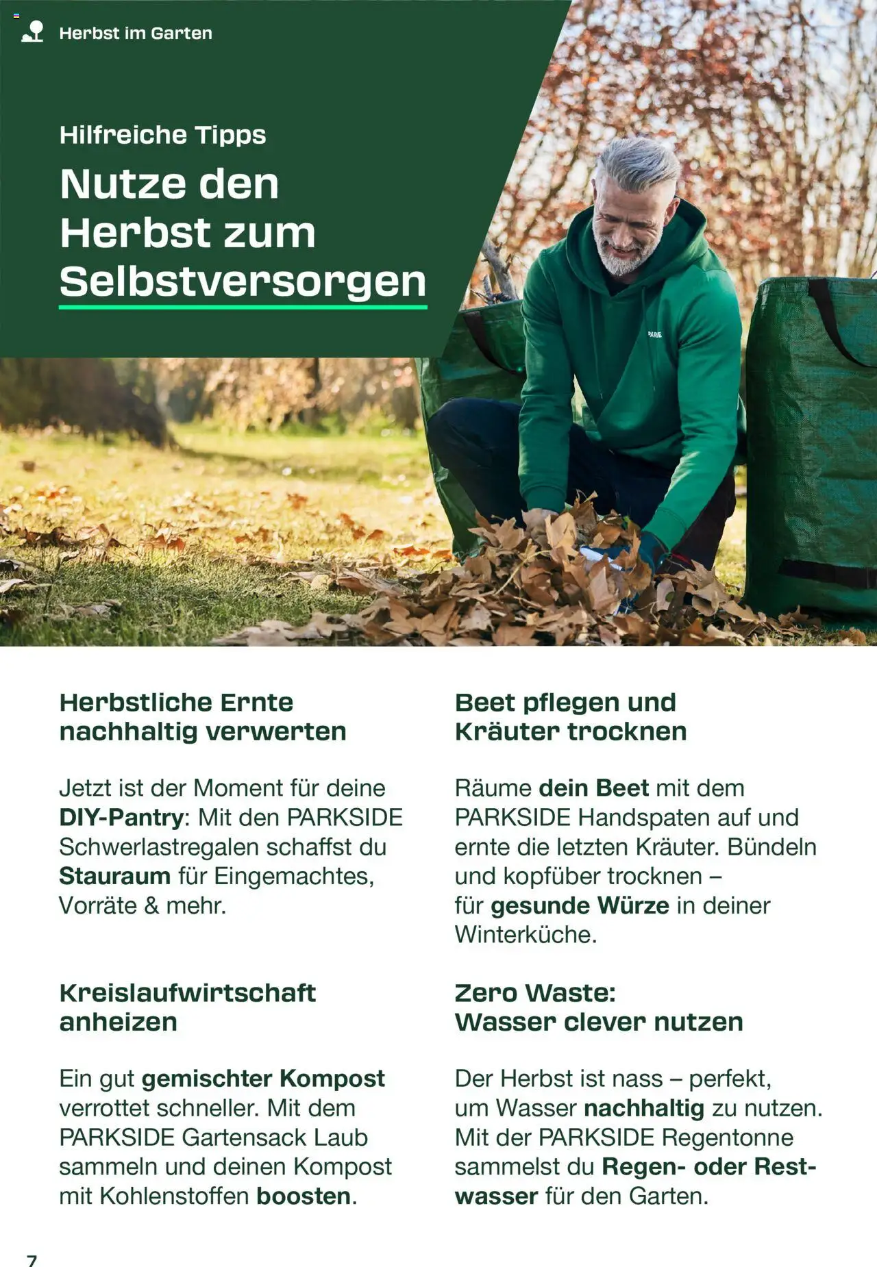 Kaufland Parkside Herbst Magazin – gültig ab 01.09.2025 | Seite: 7