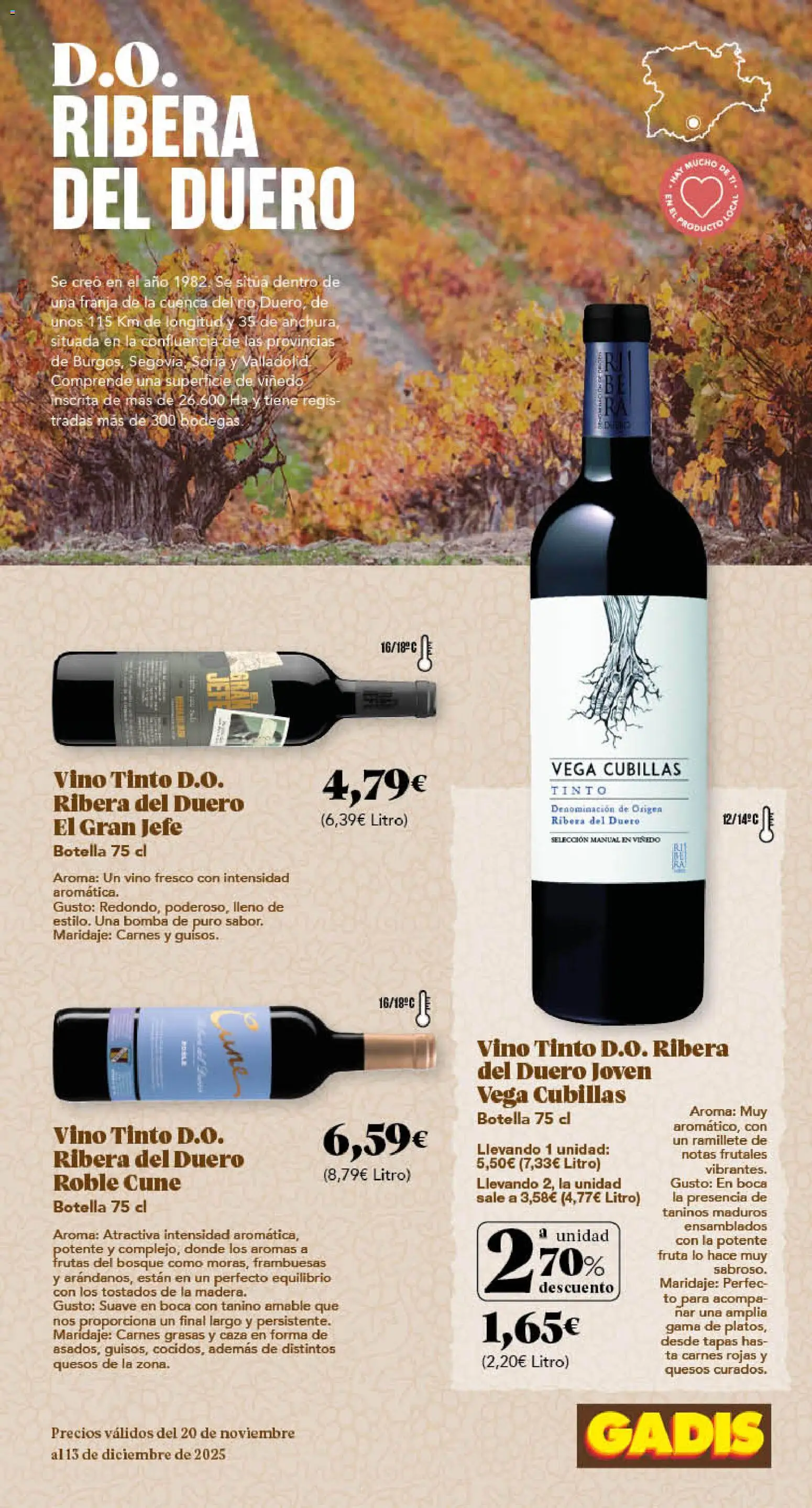 Gadis - folleto │ válido desde el 20.11.2025 | Página: 3 | Productos: Vino