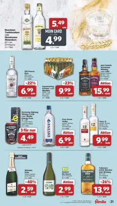 Famila Nordwest Prospekt 	 ab 20.04.2026 gültig | Seite: 23 | Produkte: Ouzo 12, Energy, Likör, Berentzen