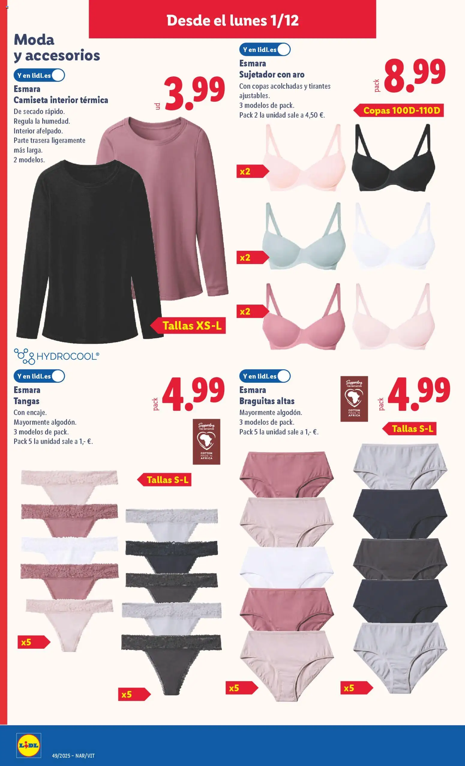 Lidl folleto de bazar │ válido desde el 01.12.2025 | Página: 18