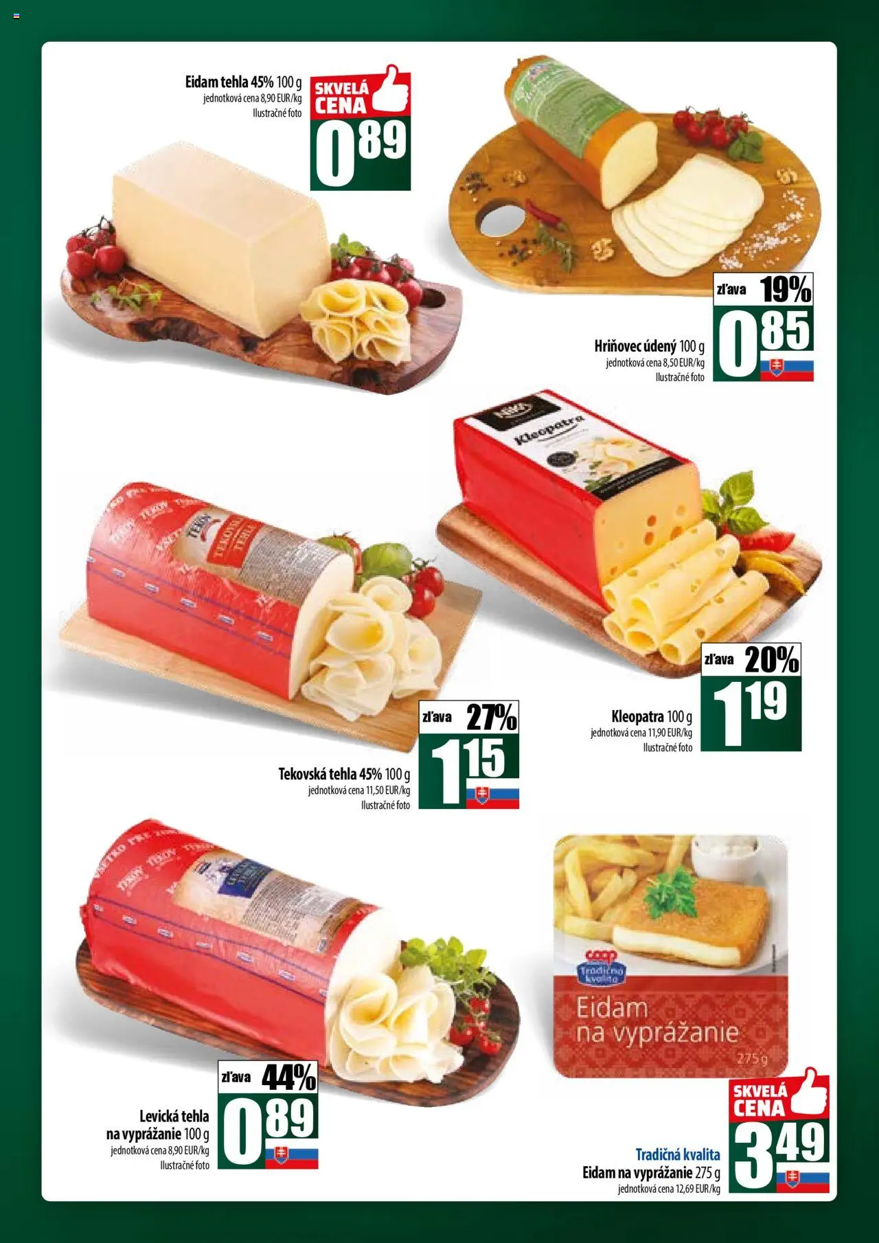 COOP Jednota široká ponuka │ platný od 17.07.2025 | Strana: 21 | Produkty: Eidam