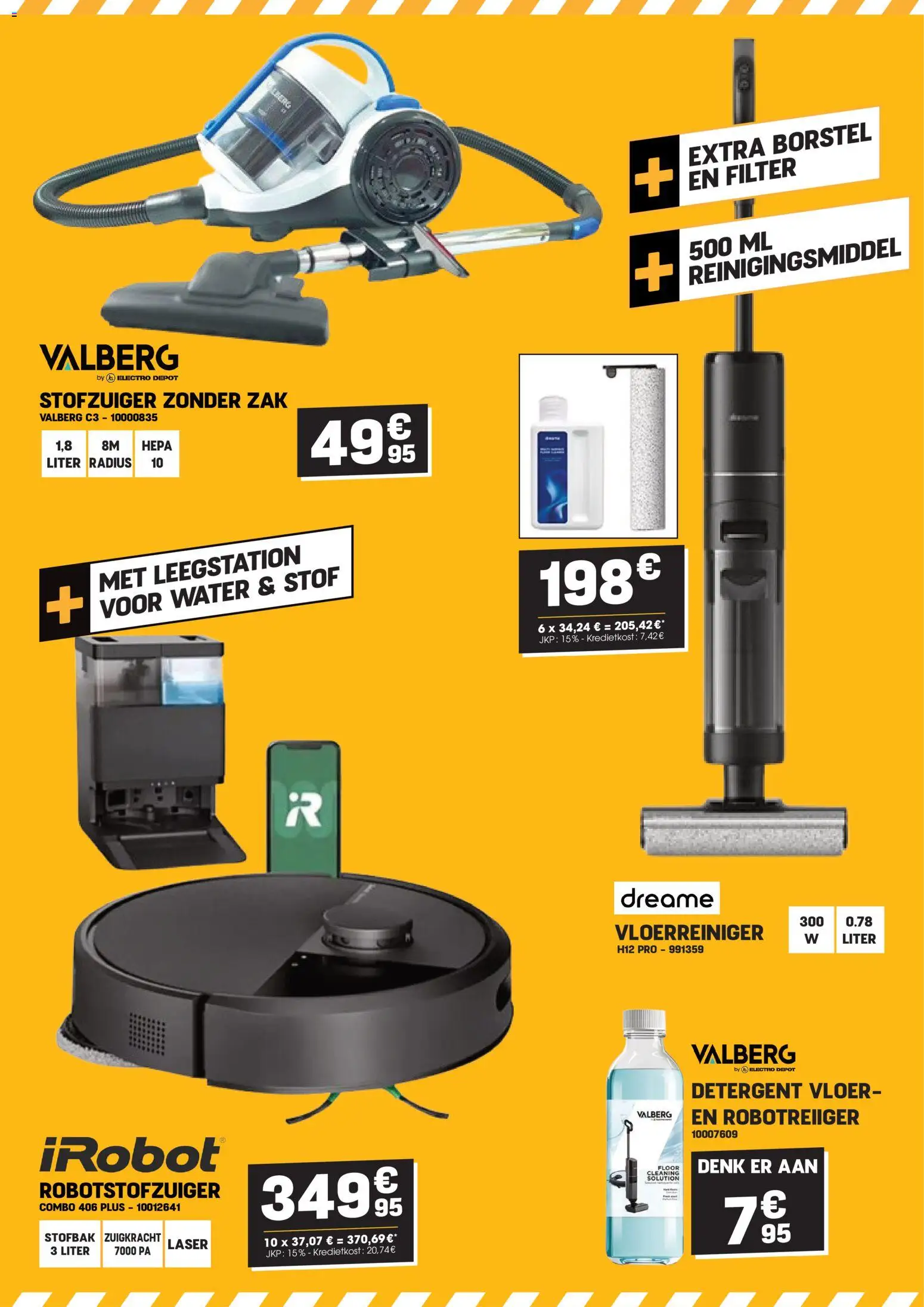{H1} | Pagina: 7 | Producten: Zak, Stofzuiger, Borstel
