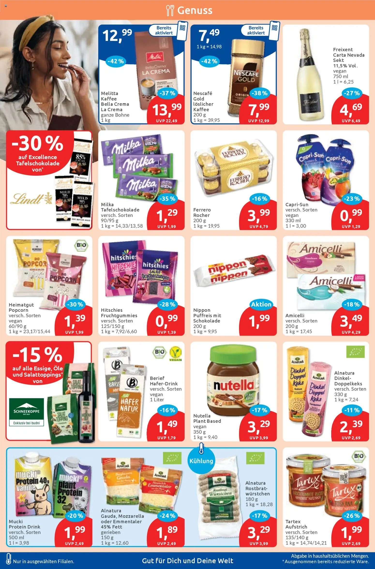 Budni Prospekt 	 – gültig ab 04.05.2026 | Seite: 6 | Produkte: Capri sun, Sekt, Milka, Lindt